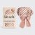 Terracotta Checker Oversized Satin Bonnet