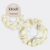 Butter Yellow Crochet Scrunchie