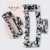 Black Marble Jumbo Claw Clip